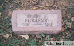 Wesley W. Henderson