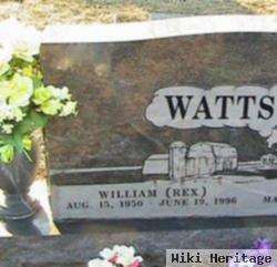 William "rex" Watts