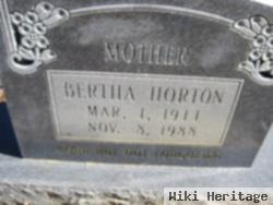 Bertha Horton