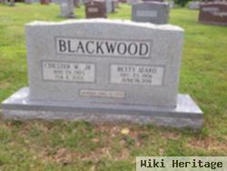 Chester Woodson "chet" Blackwood, Jr