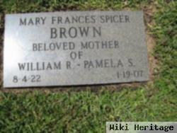 Mary Frances Bohall Brown