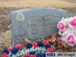 Effie Hattie Crandell Chronister