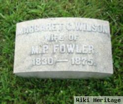 Margaret C. Wilson Fowler