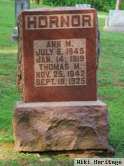 Ann M. Ramage Hornor