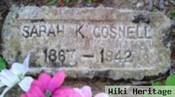 Sarah K Cutshall Gosnell