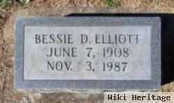 Bessie D Elliott