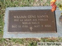 Pfc William Gene Maner