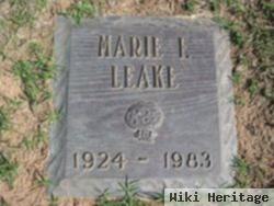 Marie F Leake