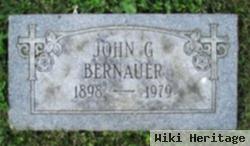 John G Bernauer