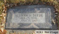 Herman H Deede