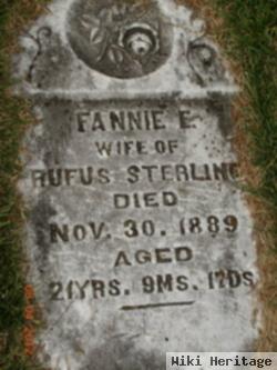 Fannie E Sterling