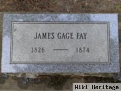 James Gage Fay, Sr