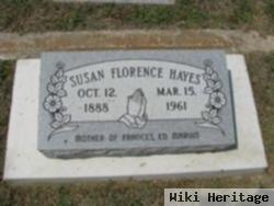 Susan Florence Hayes