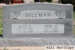 Alice G. Dillman