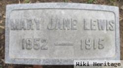 Mary Jane Gass Lewis