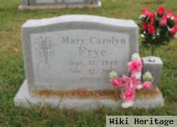 Mary Carolyn Frye