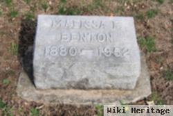 Malissa Alivester "liss" Sutton Forsman Benton