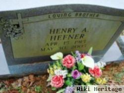 Henry A Hefner