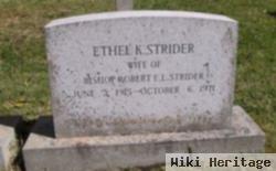 Ethel K Stover Strider