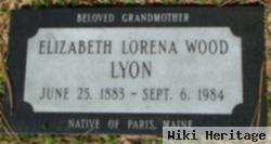 Elizabeth Lorena Wood Lyon