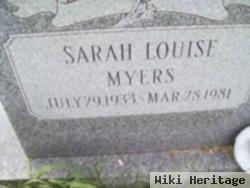Sarah Louise Myers