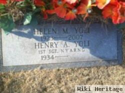 Sgt Henry A. Yoli