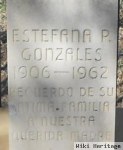 Estefana P. Gonzales