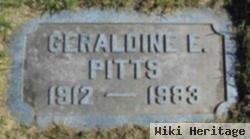 Geraldine Esther Friesen Pitts