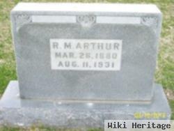 R. M. Arthur