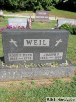 Joseph F Weil