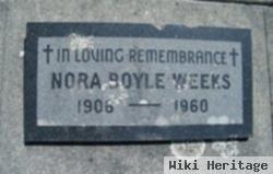 Nora Boyle Weeks