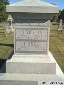 Marie D Ditmars Hasse