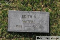 Edith B Waters