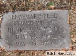 Ena Mae Speed Watson