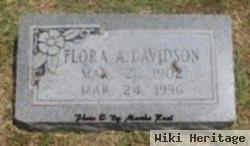 Flora A Davidson