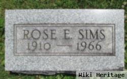 Rose E. Sims