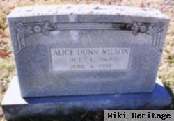 Alice Dunn Wilson