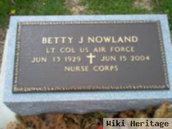 Ltc Betty J. Nowland