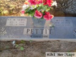 Elizabeth "betty Jo" Holland Pettit