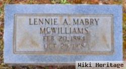 Lennie Armor Mabry Mcwilliams