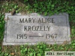 Mary Alice Stennett Krozely