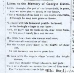 George E. "georgie" Dates