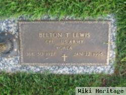 Corp Belton T. Lewis