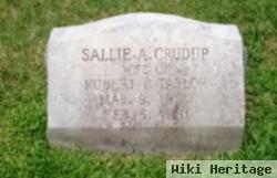 Sarah Alston "sallie" Crudup Taylor