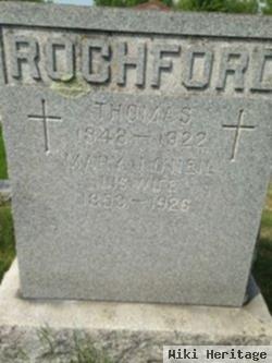 Mary J O'neil Rochford