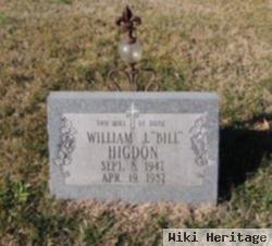 William J. "bill" Higdon