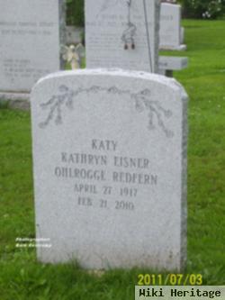 Kathryn "katy" Eisner Redfern