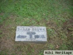 Sarah Brown