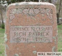 Florence Mae Necessary Rich Patrick