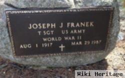 Sgt Joseph J. Franek